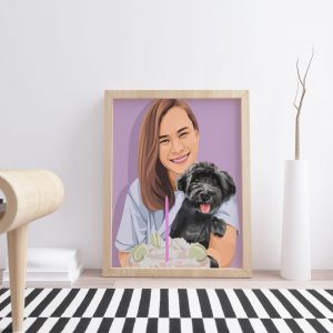 Ilustración personalizada realista