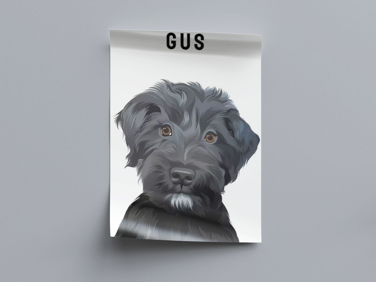 Retrato mascota personalizado